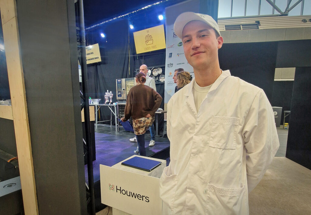 Axel tijdens het NK De LekkersteNK De Lekkerste